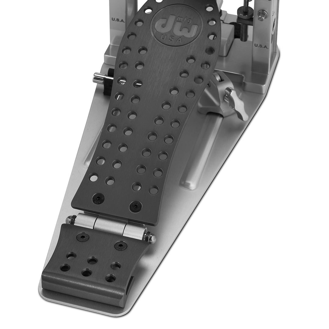 DW CPMCD2GR Machined Chain Drive Double w/ Gray Footboard & Heel