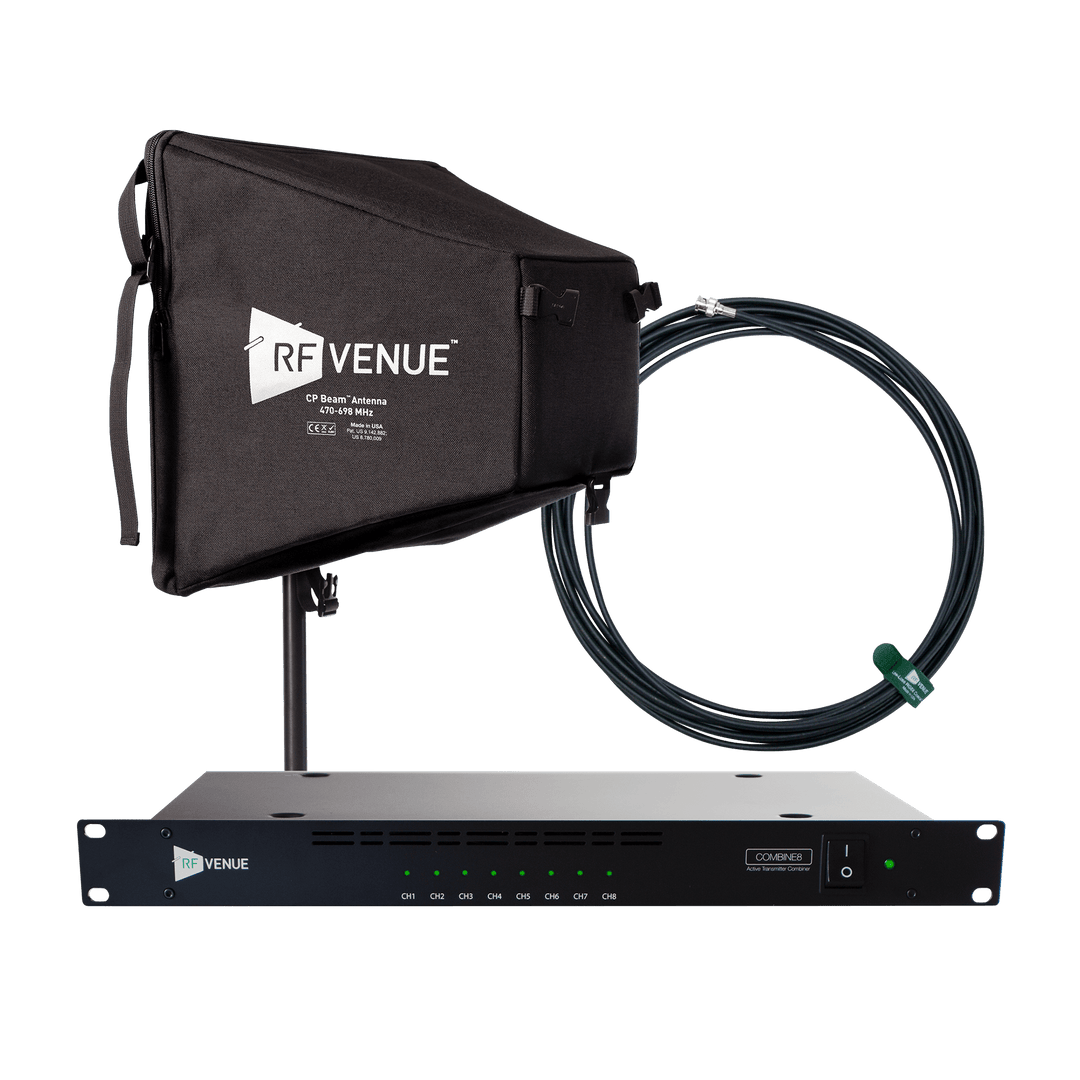 RF Venue COMBINE8™, CP Beam™ Bundle