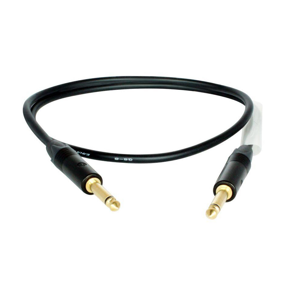 Digiflex CPP-20-BLACK - 20 Foot GS-6 Patch Cable -Phone to Phone Connectors
