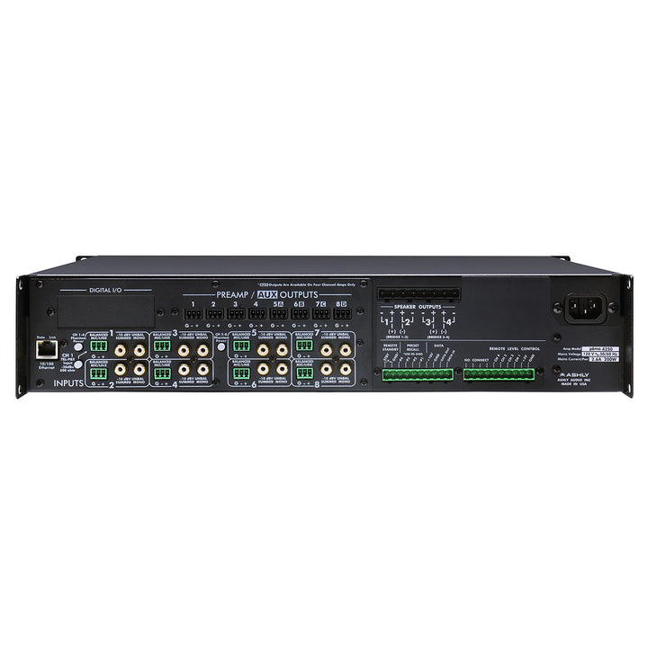 Ashly Pema 4250 Network DSP and Amplifier(250w/ch@4Ohms)