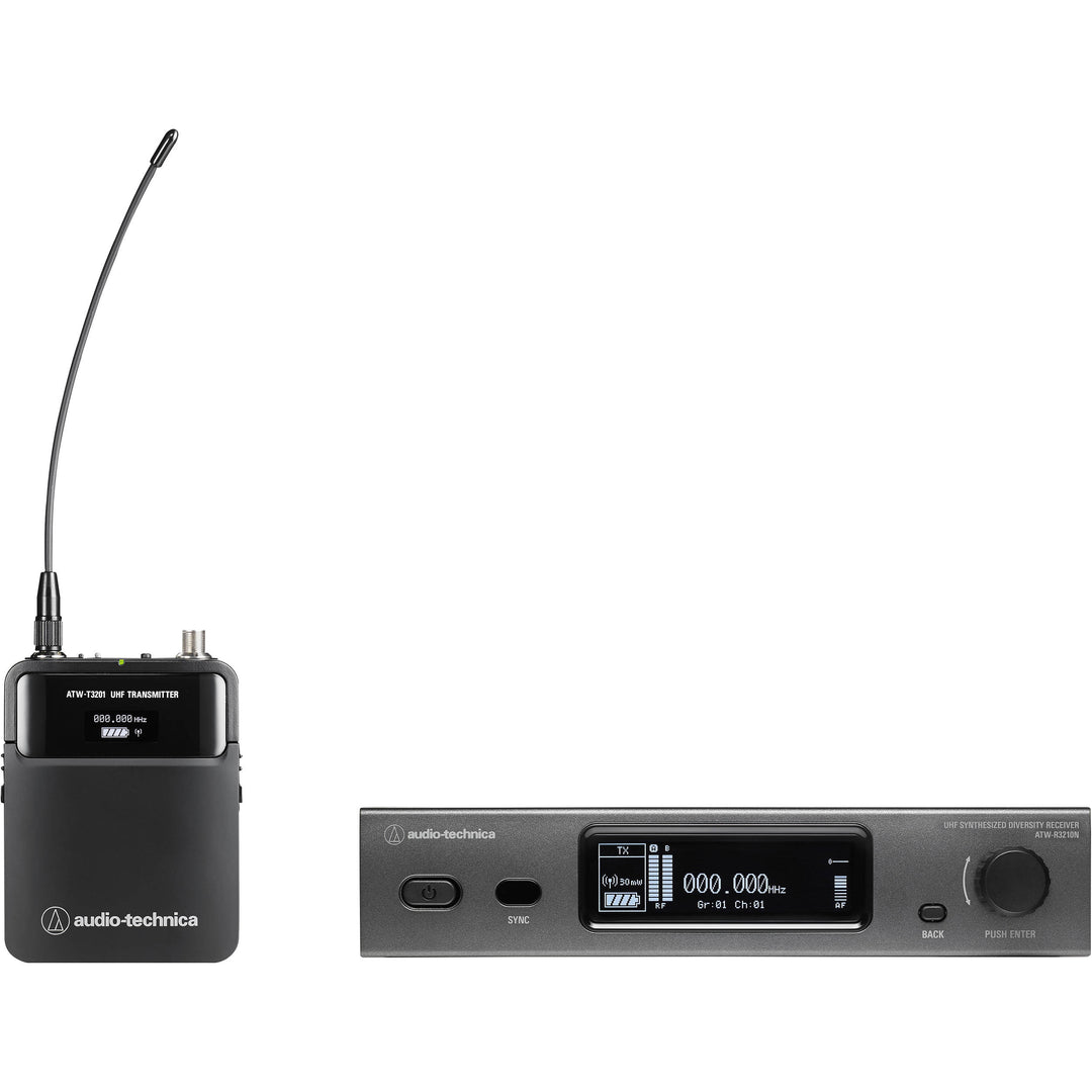 Audio-Technica ATW3211N 3000 Series Network Wireless System 530-590 MHz - Bodypack Transmitter Only