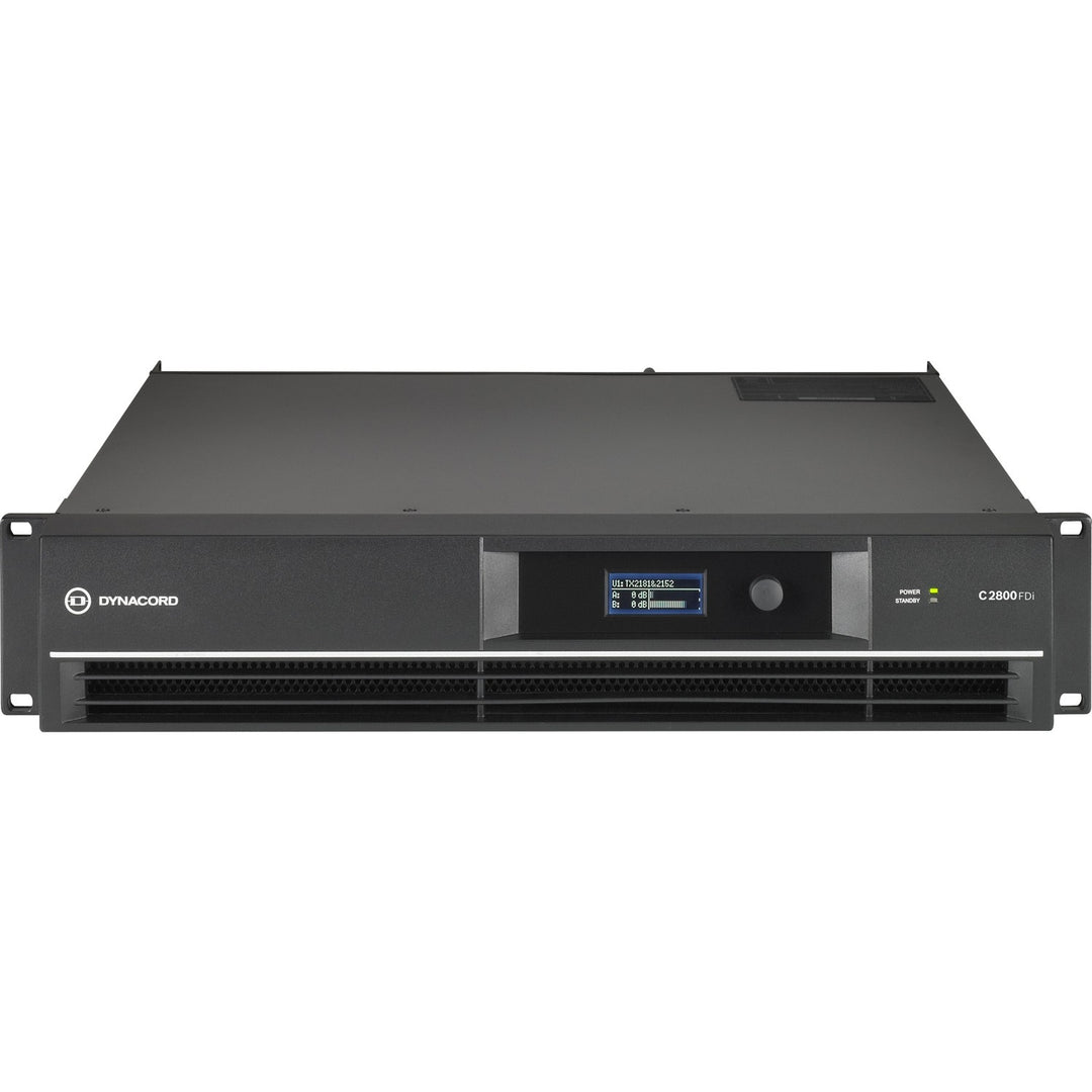 Dynacord C2800FDI - Dual Channel 1400-Watt DSP Power Amplifier