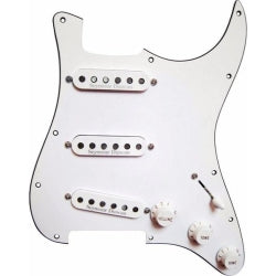 Seymour Duncan Pickguard Assy, CA 50s Set, Wht