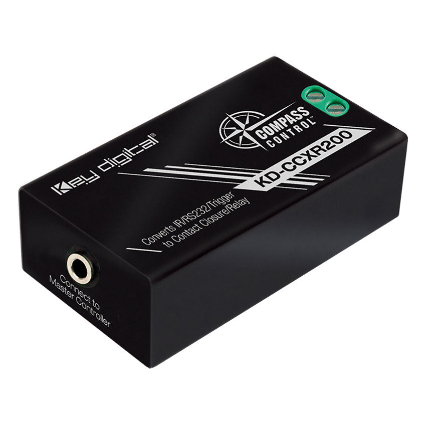Key Digital KD-CCXR200 Converts Multi-Function I/O Port to Contact Closure / Relay