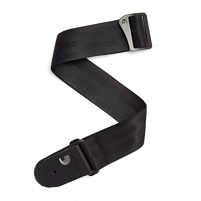 D'Addario 50SB00 - 50MM SEAT BELT STRAP - BLK