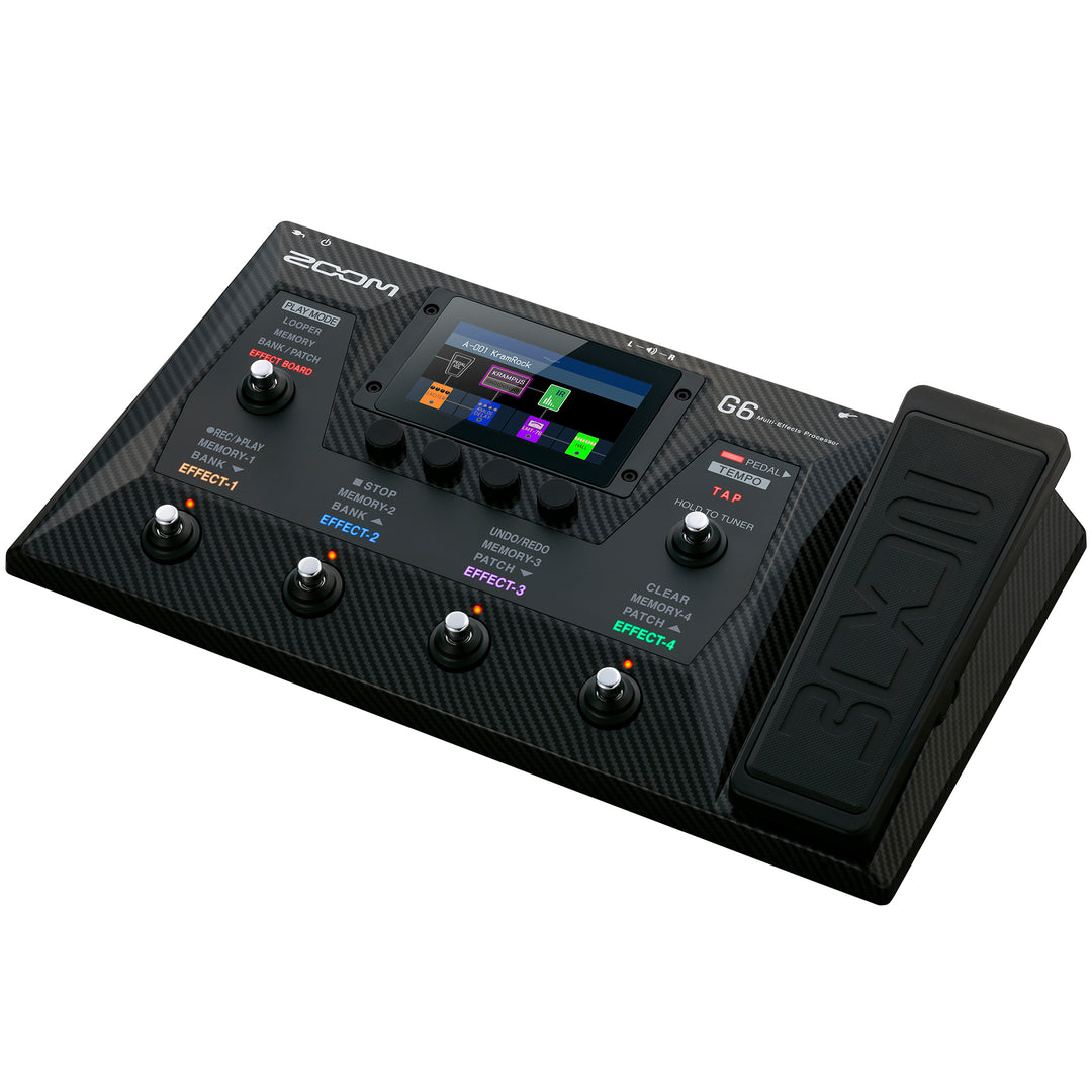 Zoom G6 Multi-Effects Processor Guitar FX Pedal