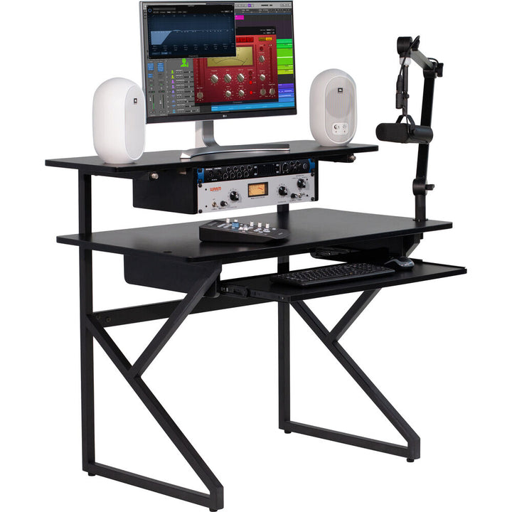 Gator Content Creator Furniture Series Main Desk - Black