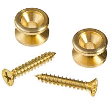 D'Addario PWEP302 - 2 PK SLD. BRS MTL ENDPN, BRS