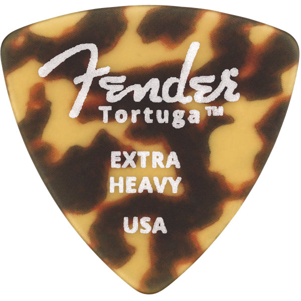 Fender Guitar Pick 346 Shape Tortuga - Shell - Extra Heavy, 6-Count