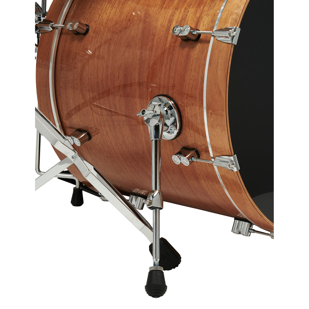 PDP Concept Exotic Series 5-Piece Maple Shell Pack w/ Chrome Hardware (18x22, 8x10, 9x12, 14x16F, 5.5x14) - Honey Mahogany