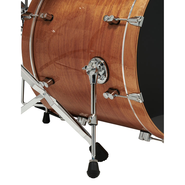PDP Concept Exotic Series 5-Piece Maple Shell Pack w/ Chrome Hardware (18x22, 8x10, 9x12, 14x16F, 5.5x14) - Honey Mahogany