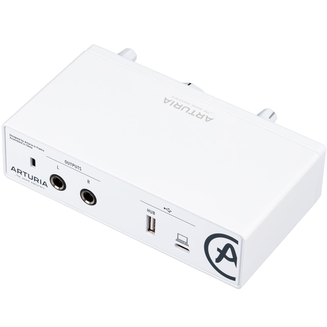 Arturia MiniFuse 1 Portable 1-Channel USB Audio Interface - White