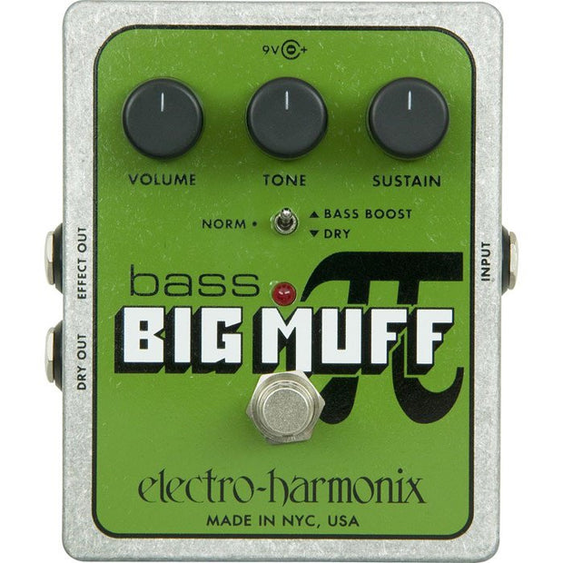 Electro-Harmonix BASS BIG MUFF PI Distortion Sustainer Guitar 