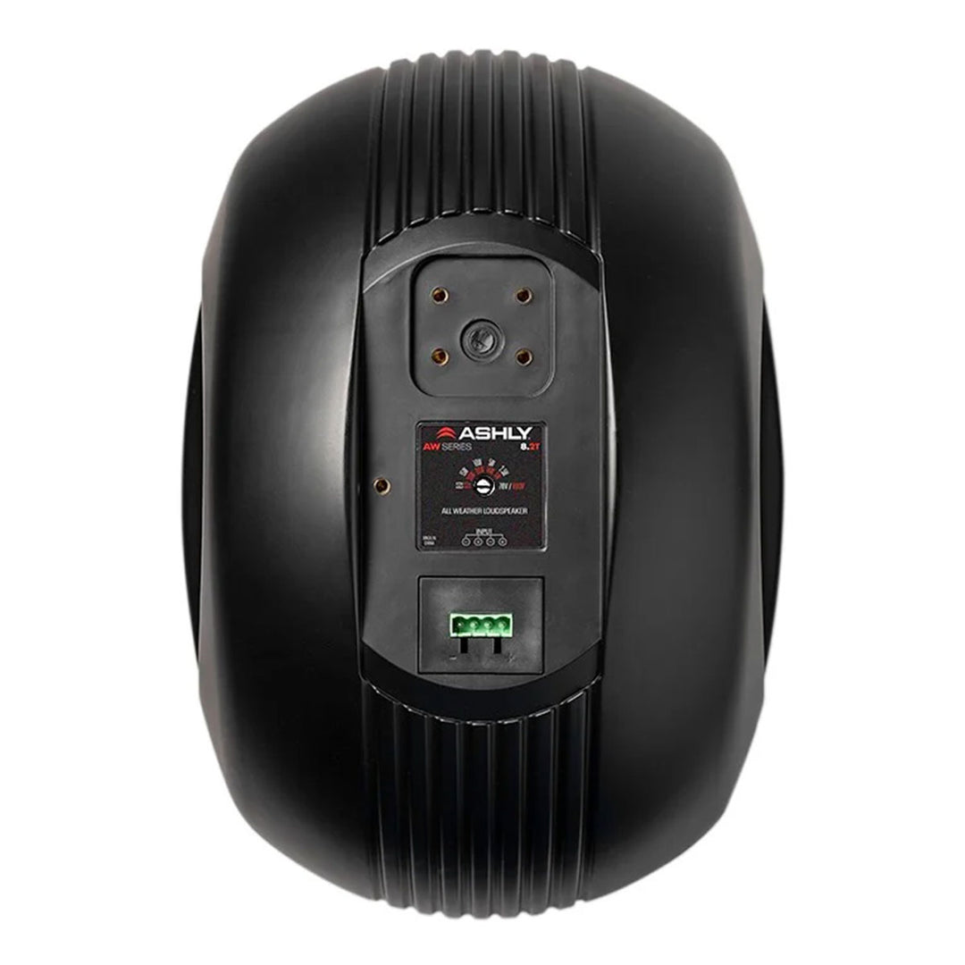 Ashly 8" IP54 All Weather Speaker (pair) - 70W/60W at 8 Ohms/70 Volt, -10dB at 65Hz - Black
