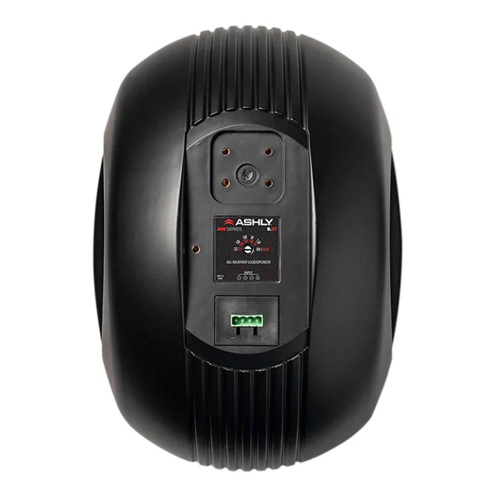 Ashly 8" IP54 All Weather Speaker (pair) - 70W/60W at 8 Ohms/70 Volt, -10dB at 65Hz - Black