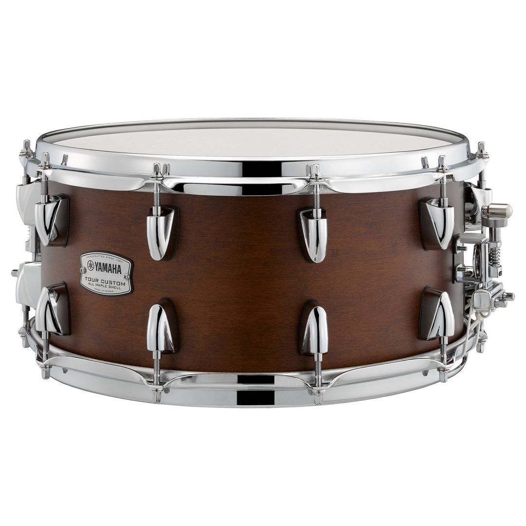 Yamaha TMS1465 Snare Drum Tour Custom Maple 14” x 6.5” - Chocolate Satin