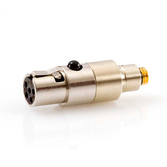 DPA Microphones DAD6021 Miniature Series Microdot to TA5F Microphone Adapter for Audio-Technica ATWU-101 / Lectrosonics Transmitters