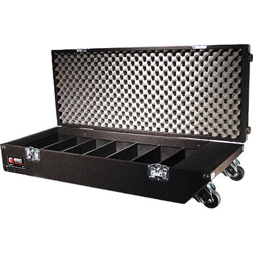 Odyssey CCD320PW Pro Carpeted CD Case with Wheels (Black)