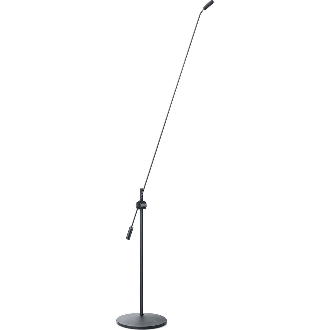 DPA Microphones 4098 Core Supercardioid Microphone w/ 48” Top & Bottom Gooseneck & Floor Stand - Black