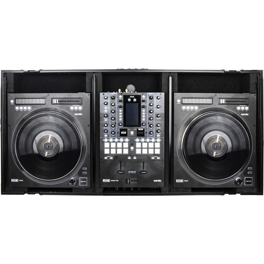 Odyssey FZGSPRA1272W DJ Coffin Case for Rane Seventy-Two & Rain Twelve Mixers - Black Label