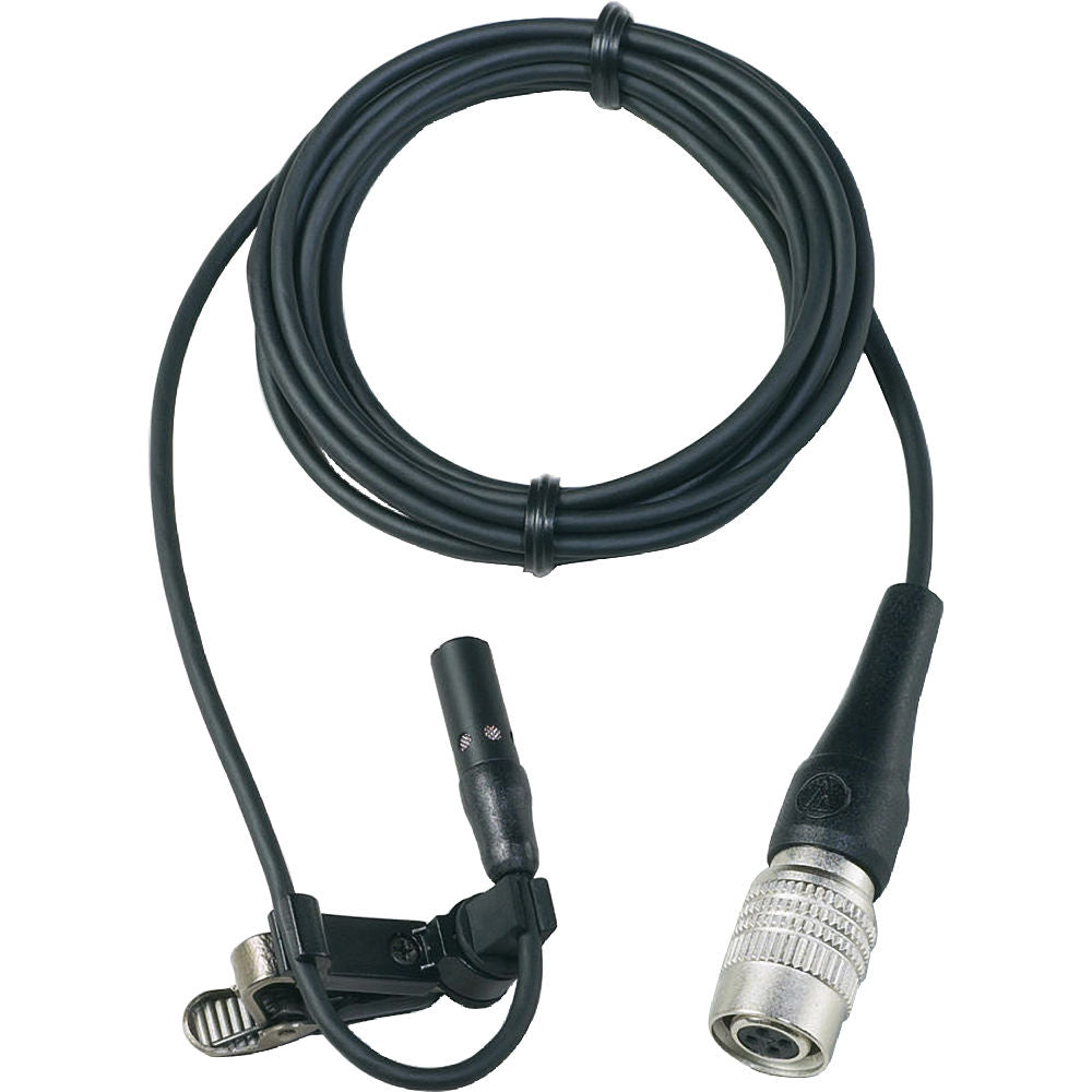 Audio-Technica AT898 Subminiature Cardioid Condenser Lavalier Microphone - UniPak Connector