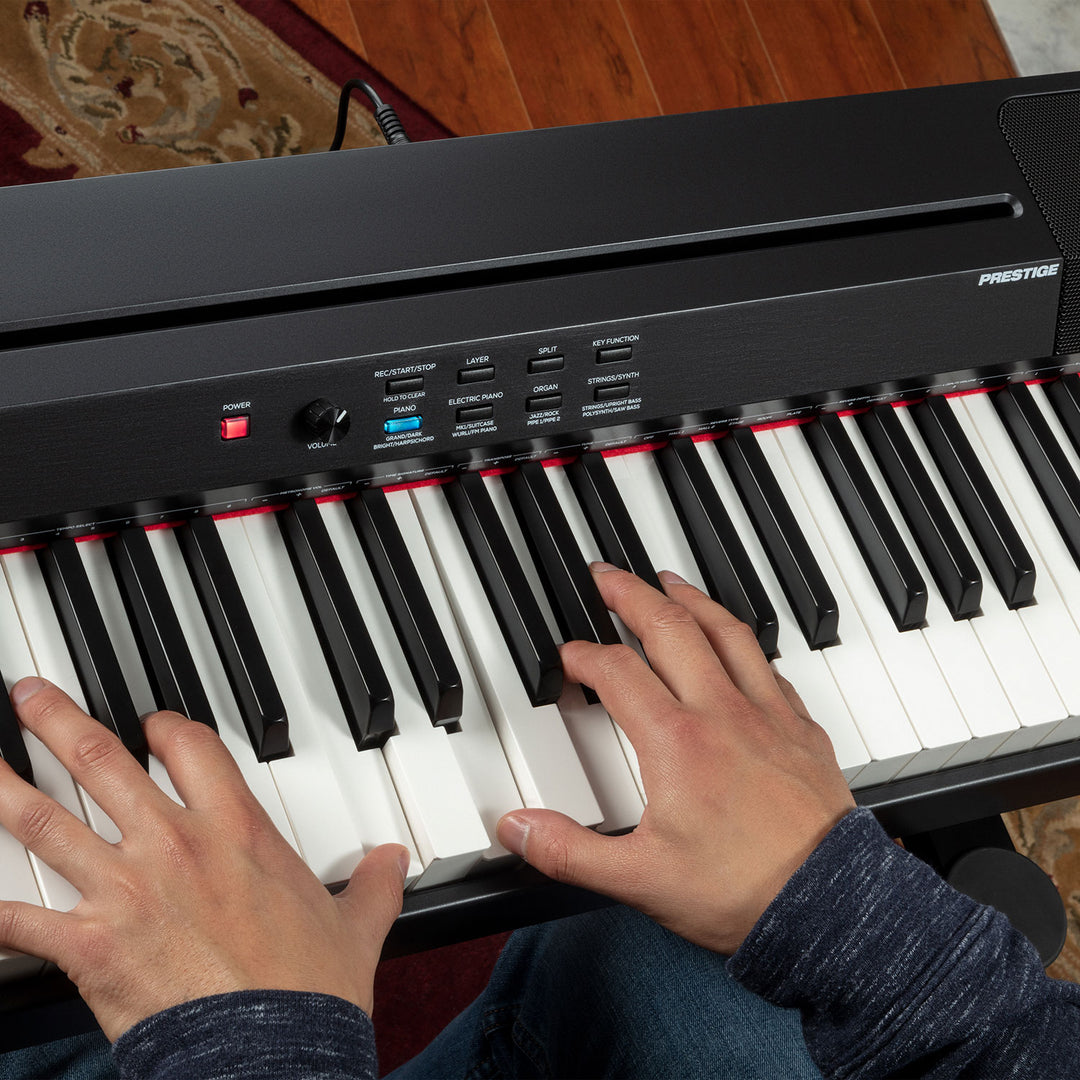 Alesis Prestige 88-Key Digital Piano with Graded Hammer-Action Keys