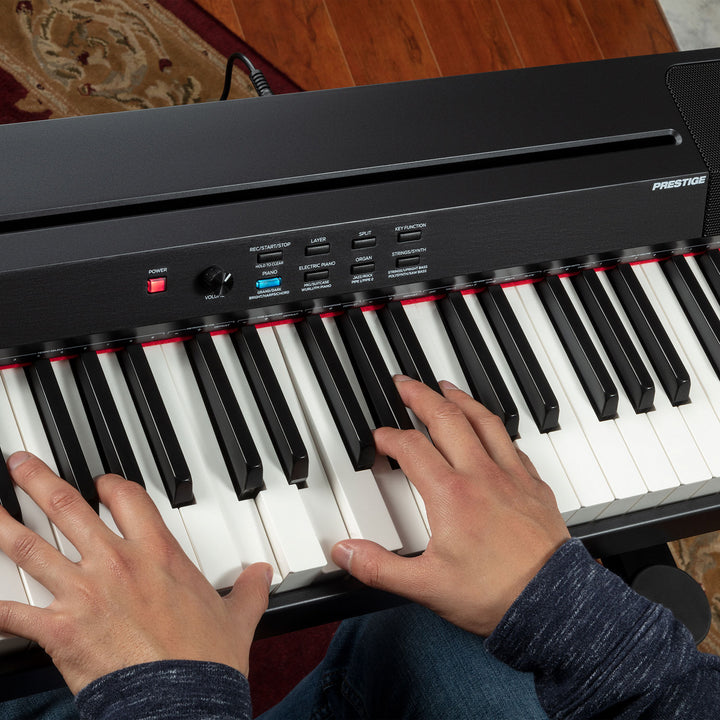Alesis Prestige 88-Key Digital Piano with Graded Hammer-Action Keys