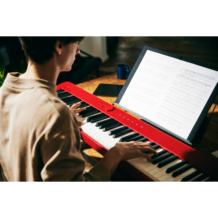 Casio PX-S1100 Digital 88-Key Piano w/ 18-Tones & Smart Scaled Action - Red