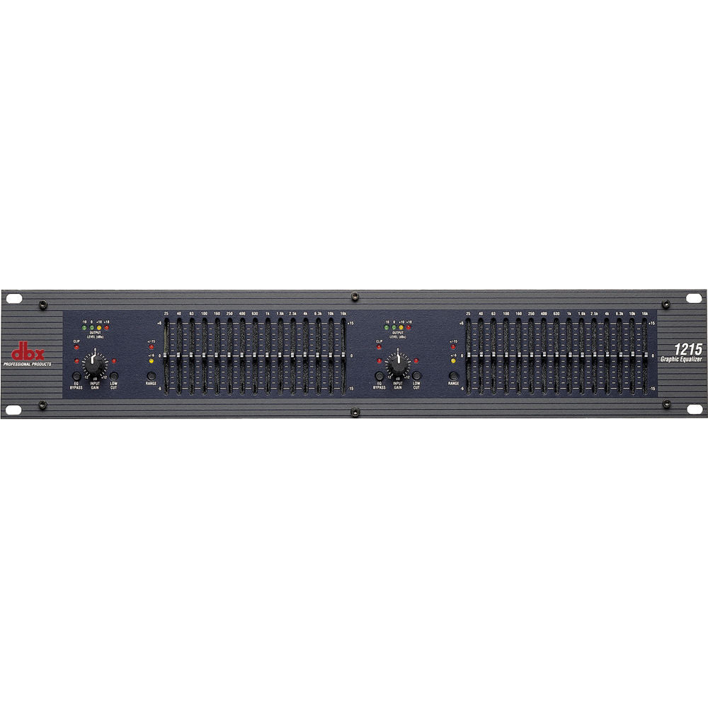 DBX 1215 Dual 15-Band Stereo EQ Processor