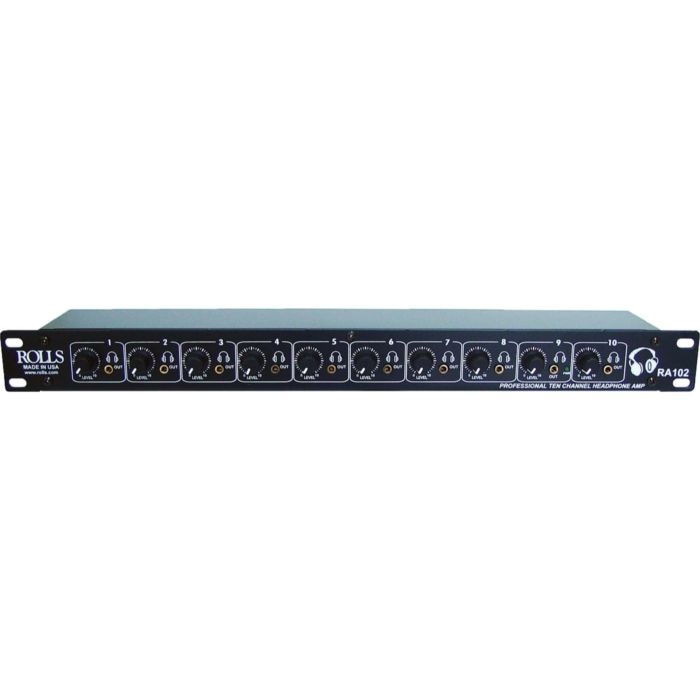 Rolls RA102 10 Channel Joinable Headphone Amp