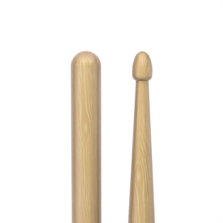 Promark RBH535LAW- Promark Rebound 7A Long Hickory Drumsticks, Acorn Wood Tip