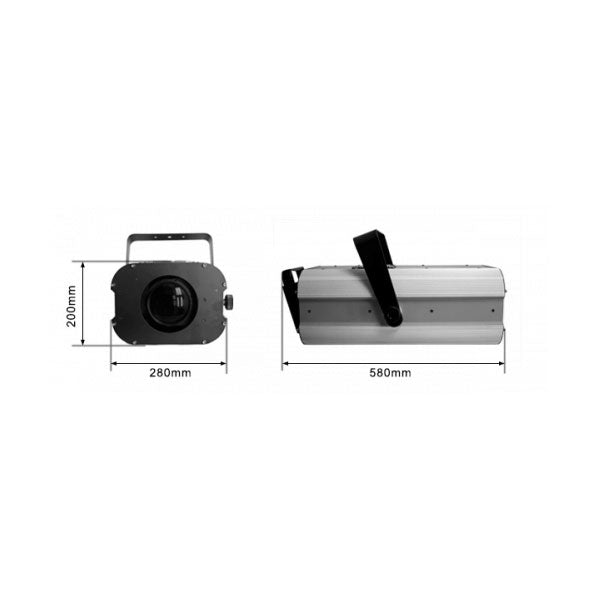 LCG LED Follow Spot 300W white LEDs