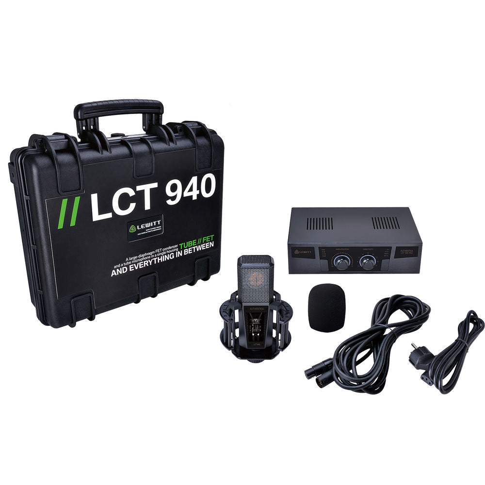 Lewitt LCT 940 Large-Diaphragm FET Condenser and Tube Microphone