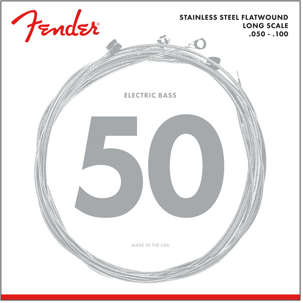 Fender 9050 Stainless Flatwound Bass Strings