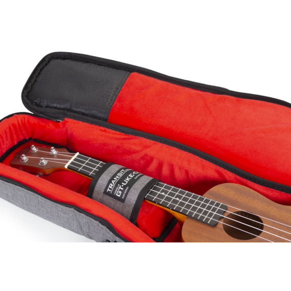 Gator GT-UKE-CON-GRY Transit Bag for Concerto Ukulele - Grey