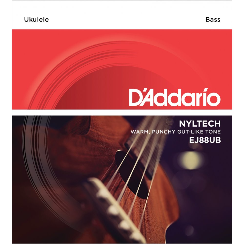 D'Addario EJ88UB - SET BASS UKULELE NYLTECH