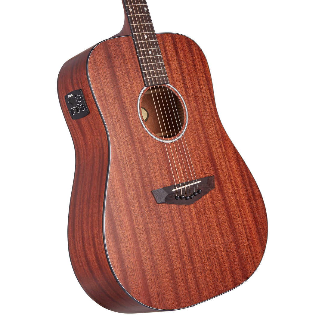 D'Angelico Premier Lexington LS Acoustic Guitar - Natural Mahogany