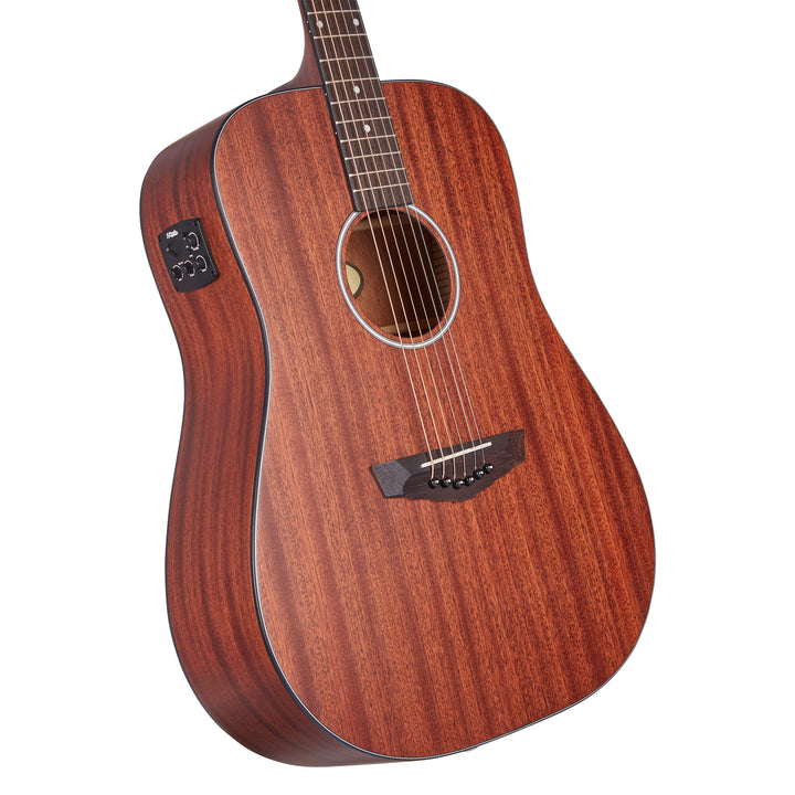 D'Angelico Premier Lexington LS Acoustic Guitar - Natural Mahogany