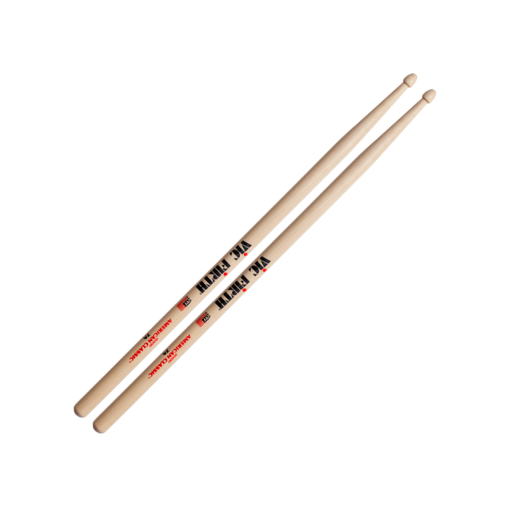 Vic Firth 7A- American Classic 7A Hickory/Wood Tip Drum Stick