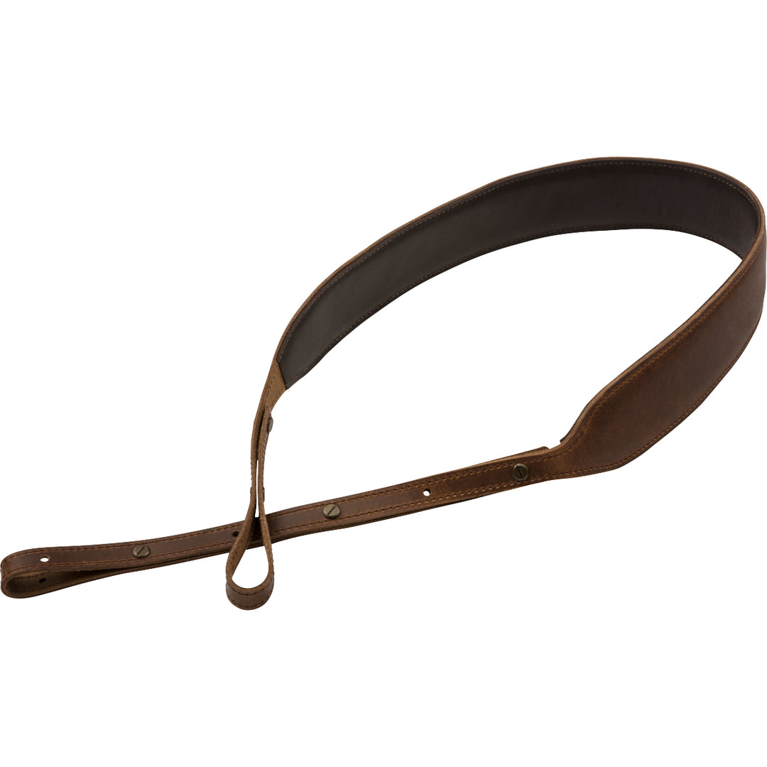 Fender Paramount Banjo Leather Strap - Brown