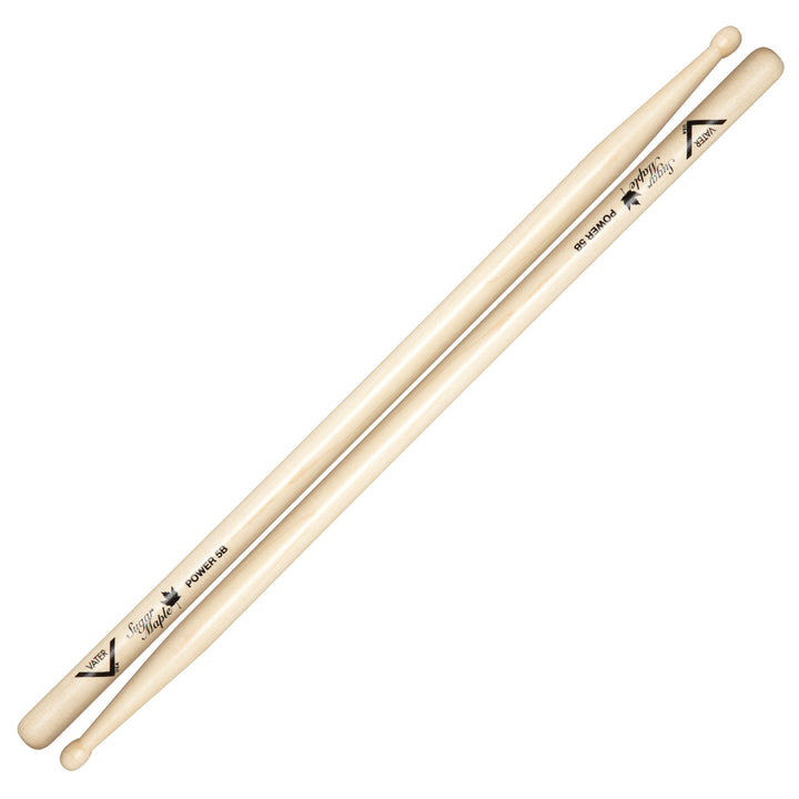 Vater VSMP5BW - Vater Sugar Maple Power 5B Wood Tip Drumsticks
