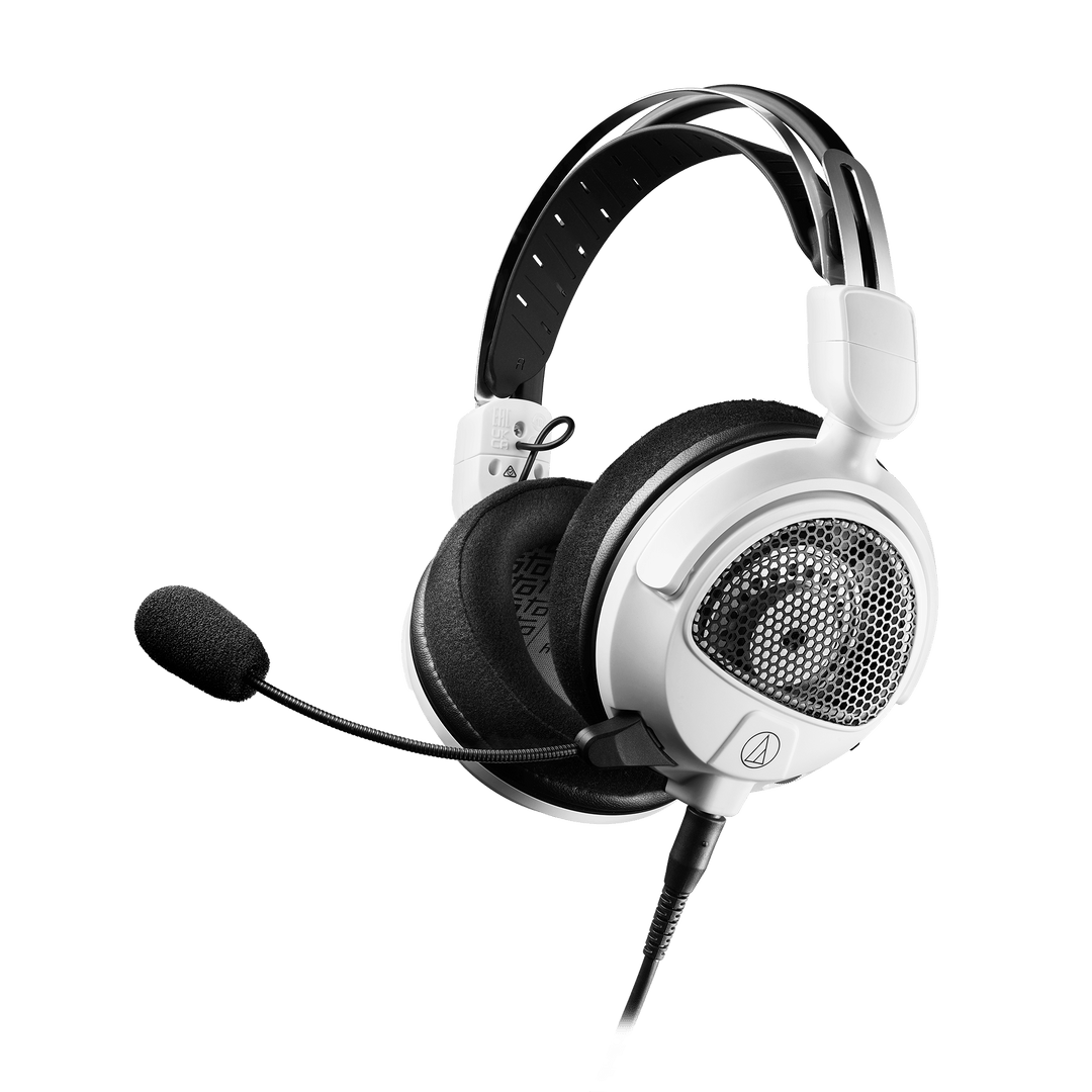 Audio-Technica High-Fidelity Open-Back Gaming Headset - White