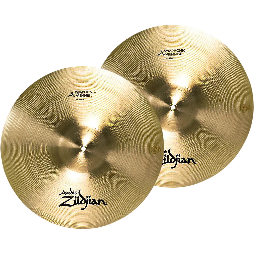 Zildjian A0447 - 18'' Sym-Viennese Tone-Pair 18'' Sym-Viennese Tone-Pair