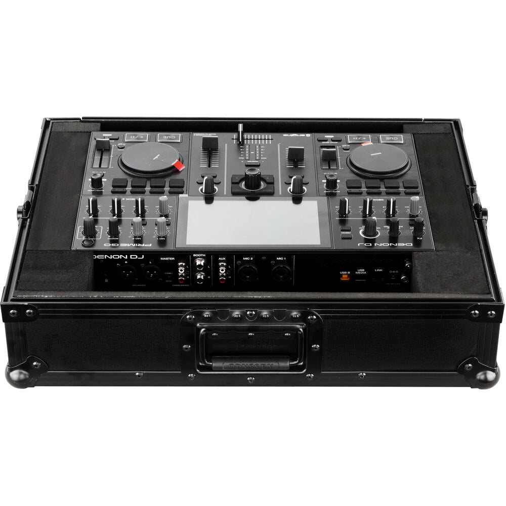 Odyssey FRPRIMEGOBLM Black Label Series Hard Case for Denon Prime Go - Black
