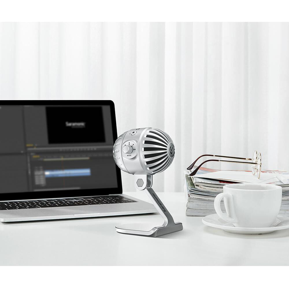 Saramonic SmartMic MTV550 Cardioid USB Condenser Microphone for Computers and Smartphones