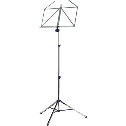 K&M 10065-Folding Music Stand (Nickel)