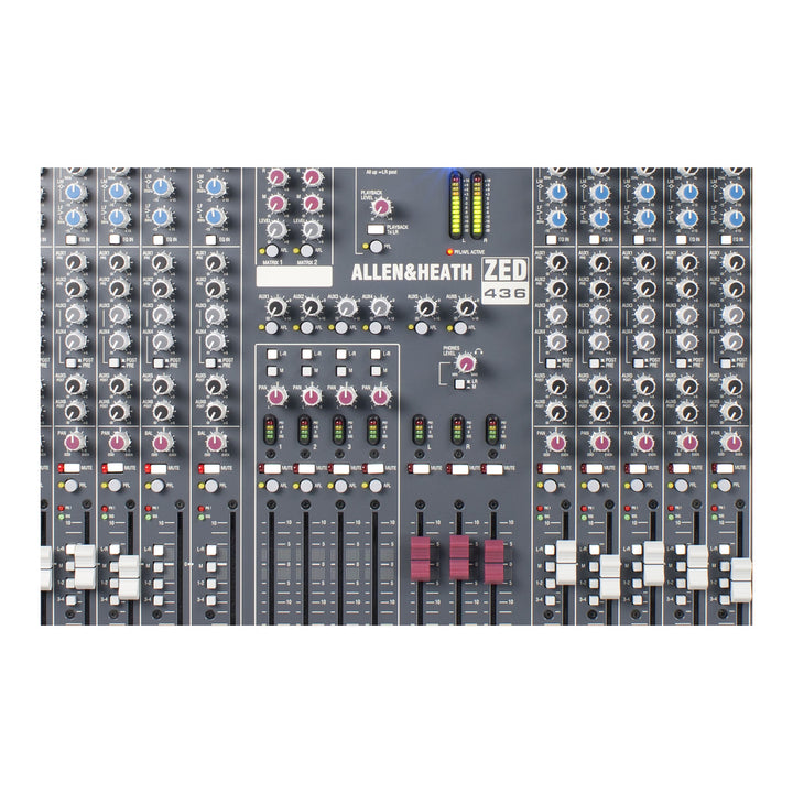 Allen & Heath ZED-436 4-Bus Mixer - 32 Mono / 2 Stereo with USB