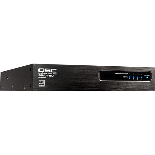QSC SPA Series ENERGY STAR 4-Channel Power Amplifier (60W/Channel)