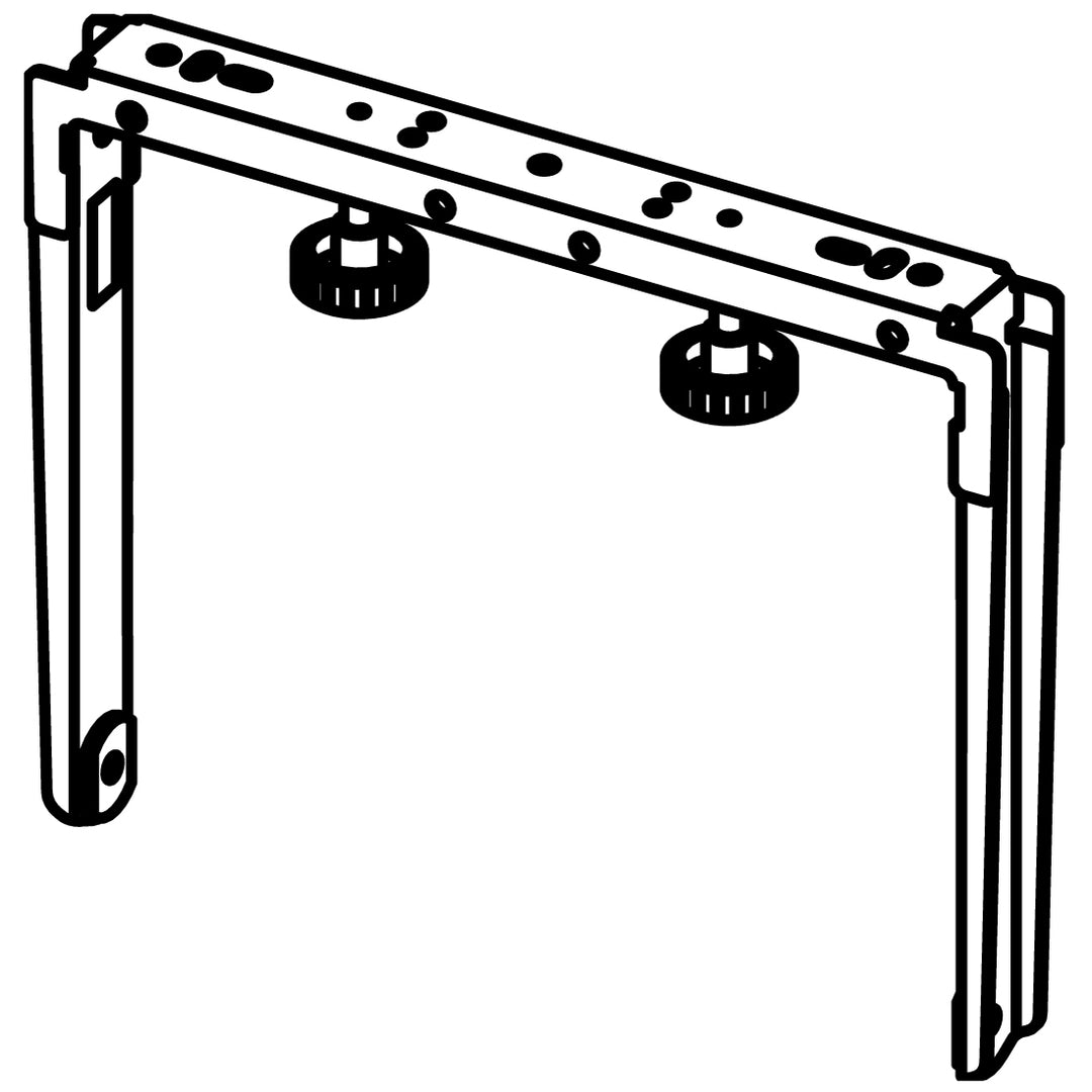 Electro-Voice MFX-UB420-B U-Bracket Mount for MFX-12MC and MFX-15MC