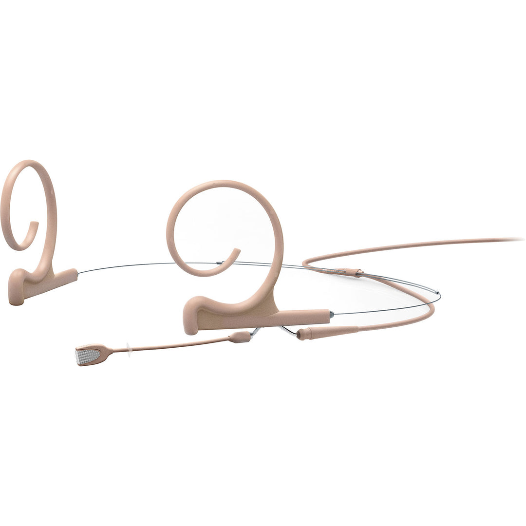 DPA Microphones d:fine Core 4166 Slim Omni Flex Headset Mic, 40mm Boom with MicroDot - Beige